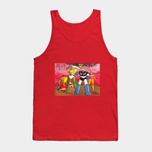 Mazinger_Z VS Jeeg Tank Top